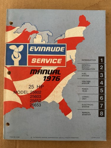 1976 evinrude 25hp - 1976,