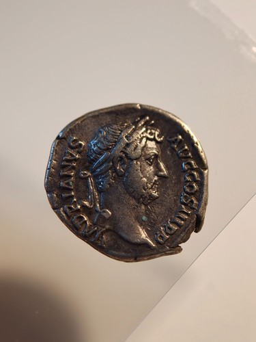 Hadrian roman silver - silver, denarius