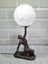 Art deco style globe lamp - deco,