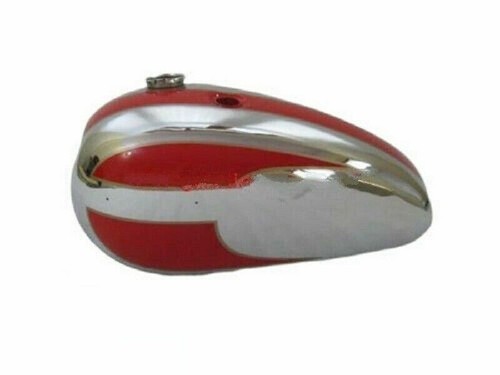 Triumph t140 red chrome - triumph,