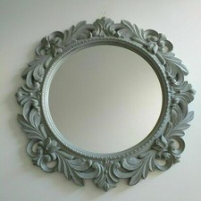 51cm Light Grey Rustic Effect