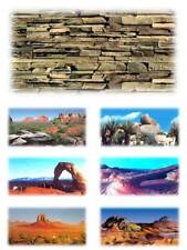 Aquarium Fish Tank Vivarium Background Picture Poster 24" tall/drop/height ref01