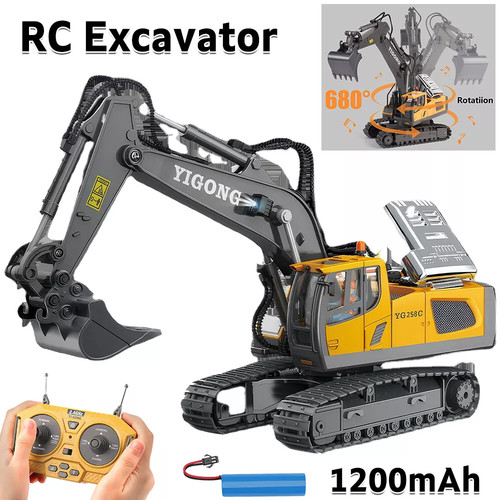 Alloy excavator remote - rc,