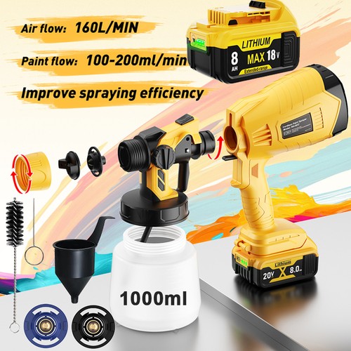 Cordless paint sprayer - cordless,