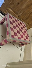 Small decorative footstool