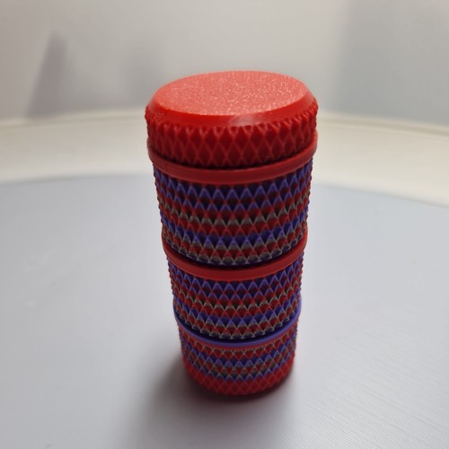 Pill box pot plastic - pill,
