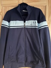 Sergio Tacchini Retro Track Jacket Red/Blue/White 2XL, XXL 80s Vintage Casual