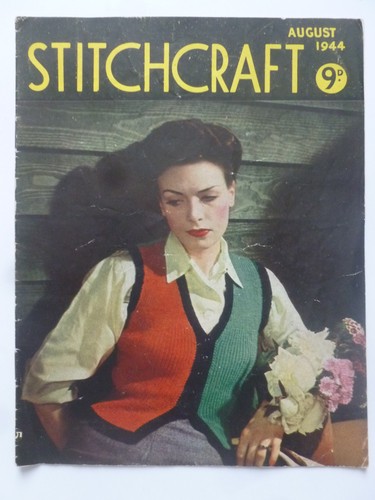 Stitchcraft august 1944 wwii - august,