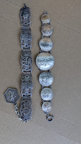 Silver tone round - silver,