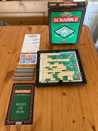 Travel scrabble deluxe in - travel, deluxe,