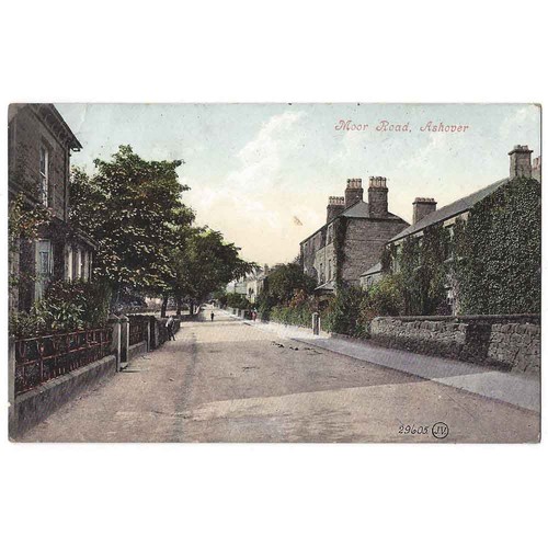 Ashover moor road - road, nr