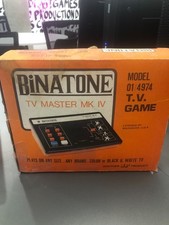 Binatone TV Master Mk IV Model 01/4974 T.V. Game Home Gaming Console
