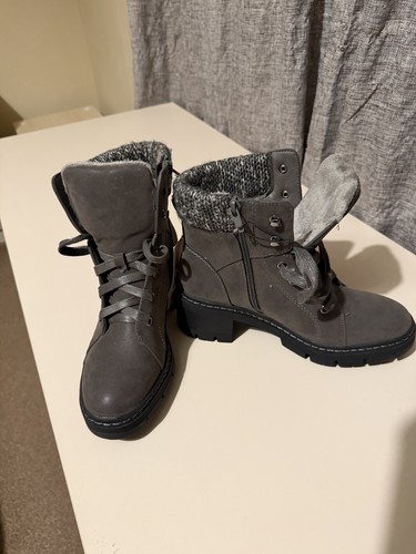 Women grey faux leather - grey,