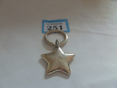Mulberry star keyring - mulberry, bag