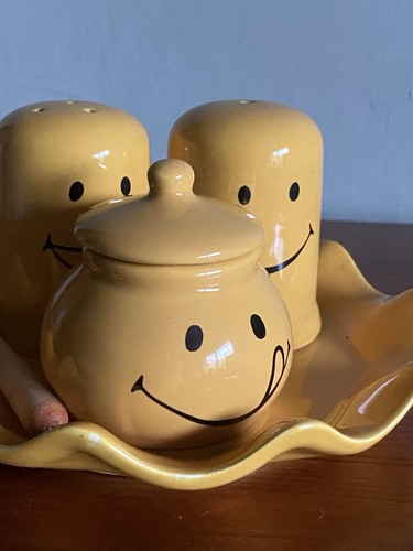 Yellow smiley faced - yellow,