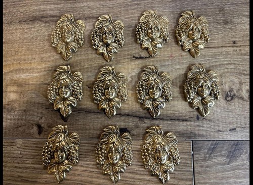 11x vintage brass art - 11x,