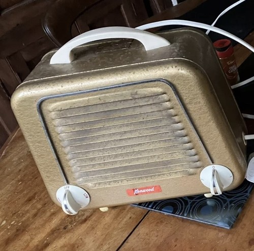 Vintage electric fan heater - electric,