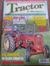 Tractor & Machinery-April