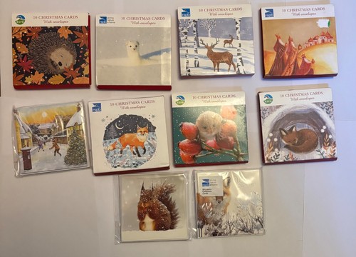 Pack rspb charity christmas - 10,