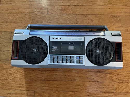 Vintage sony cfs 350 am - sony, cfs-350