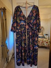 Popsy mock wrap dress with - mock,
