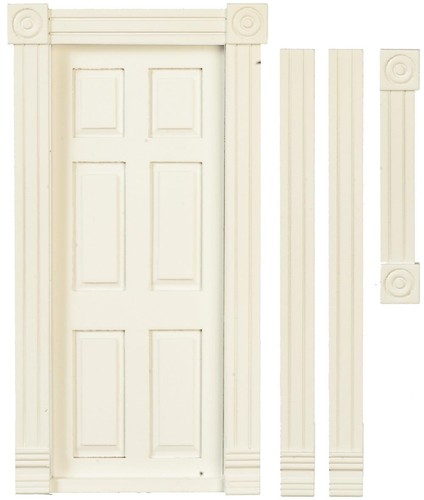 Dolls house panel interior - dolls, 6