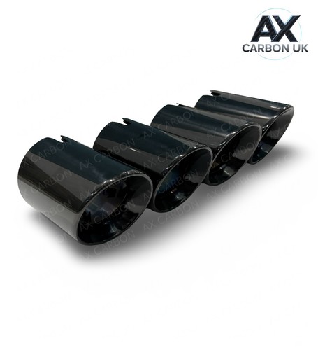 Gloss black exhaust tips - gloss,
