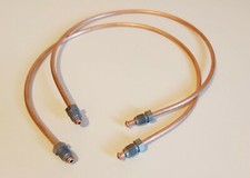 New Rear 1Pair Brake Pipes For