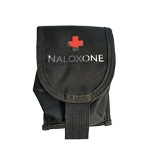 Naloxone Molle Tactical Pouch Ex Police Black First Aid Security Airsoft Utility
