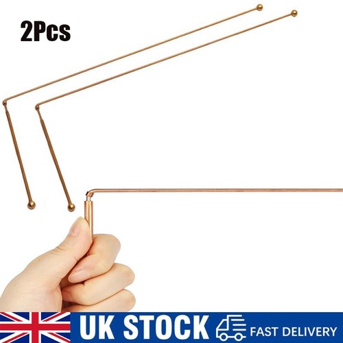 2pcs pure copper dowsing rods - pure,