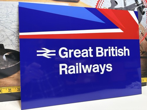 Great british railway sign - railway,