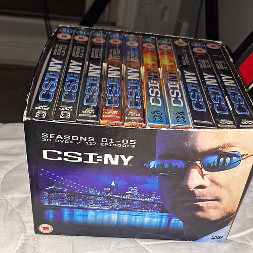 Csi seasons 5 dvd box - ny,