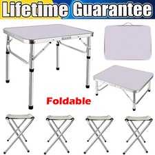 Folding camping table - camping,
