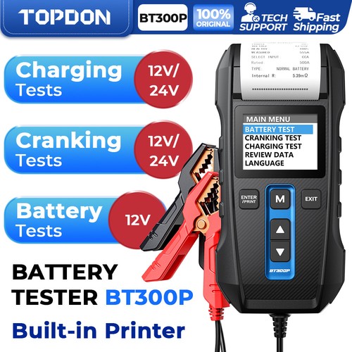 Topdon bt300p car battery - bt300p,