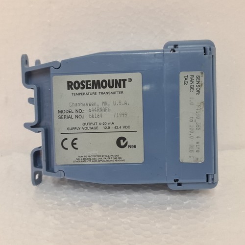 Rosemount model 644rnaf6 - rosemount,