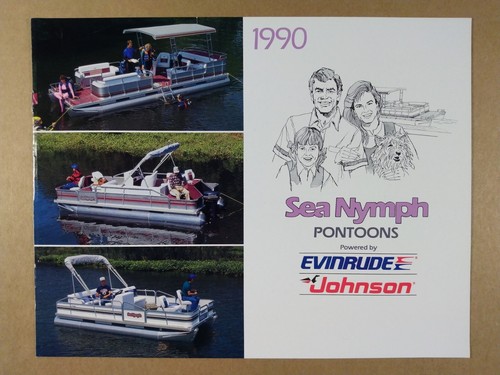 1990 sea nymph pontoon boats - pontoon,