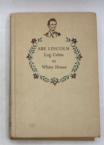Abe lincoln log cabin white - abe,
