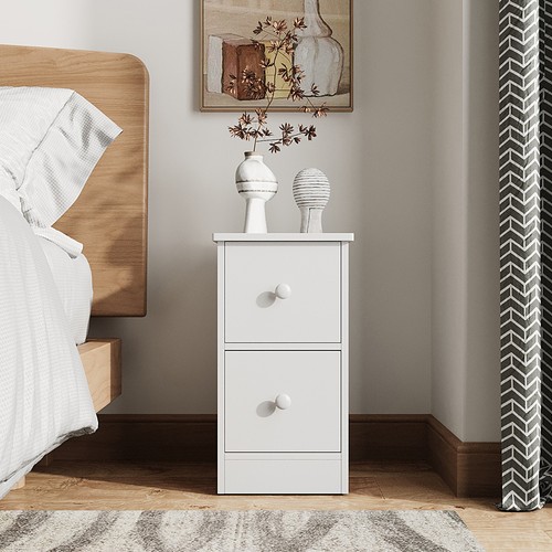 Bedroom narrow bedside cabinet - bedroom,