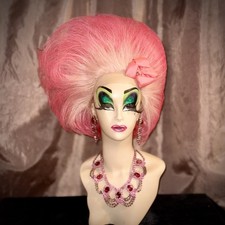 STUNNING HAND STYLED PINK/