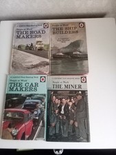 4 VINTAGE LADYBIRD BOOKS 1970s  series 606B PEOPLE AT WORK