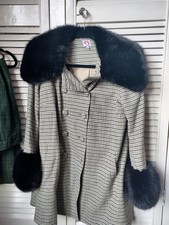 Shrimps wool blend swing coat