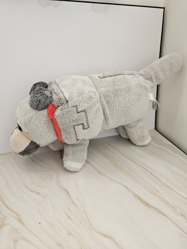 Minecraft grey wolf plush soft - minecraft,