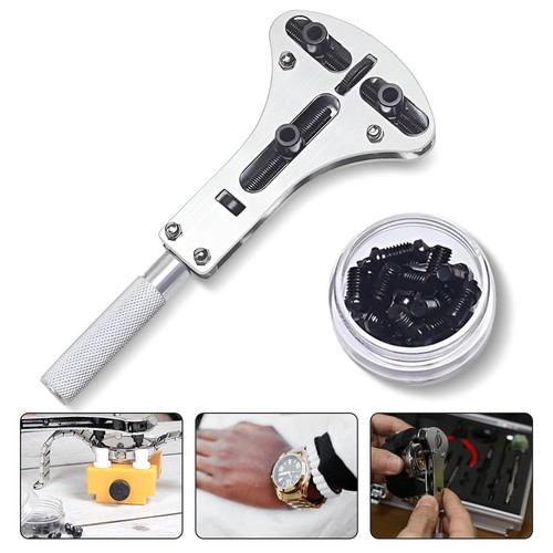 Watch back case - case, wrench