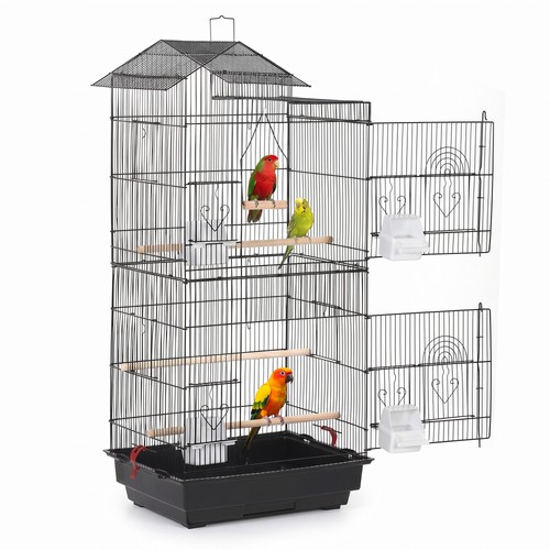 Large metal bird cage budgie - large,