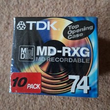 Tdk minidisc rxg 74 - x,