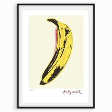 Andy warhol signed banana - signed,