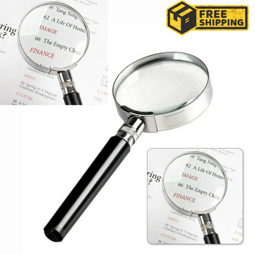 Mini 10x handheld magnifying - 10x,