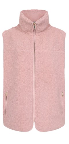 Leah boucle borg gilet - gilet, shell
