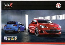 Vauxhall VXR Range 2012-13 UK