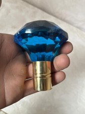 New design blue Diamonds Glass